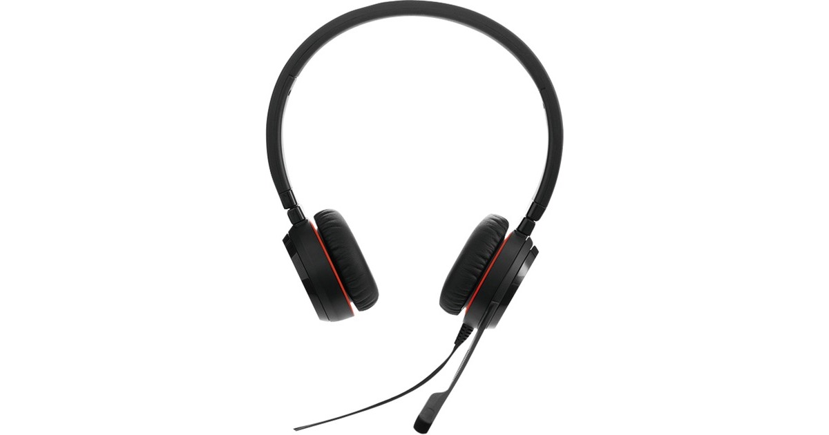 JabraEvolve 30 II MS Stereo on-ear headset  (Zwart)