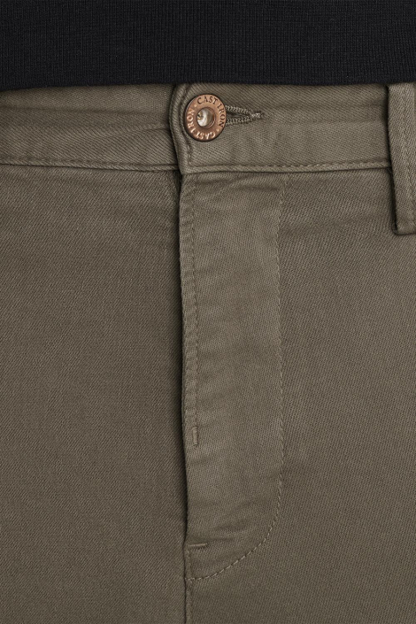 Cast Iron groene heren broek