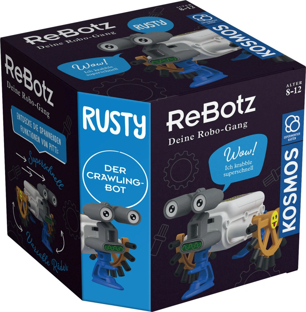 Experimentierkasten REBOTZ - RUSTY DER CRAWLING-BOT