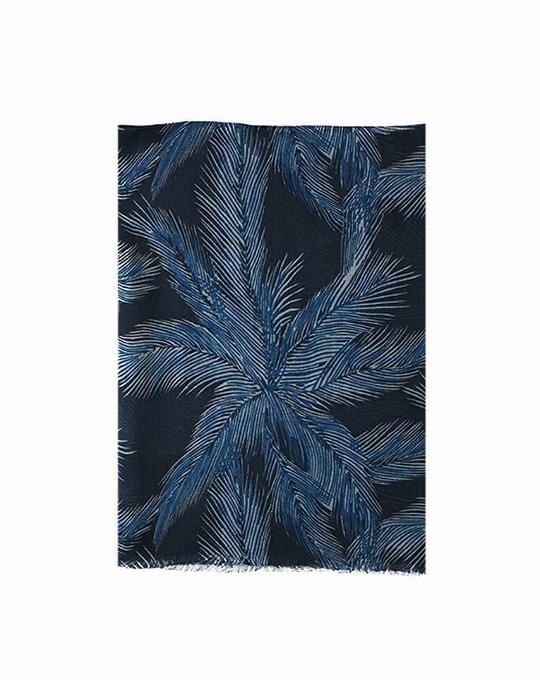 Echarpe motif palmier
