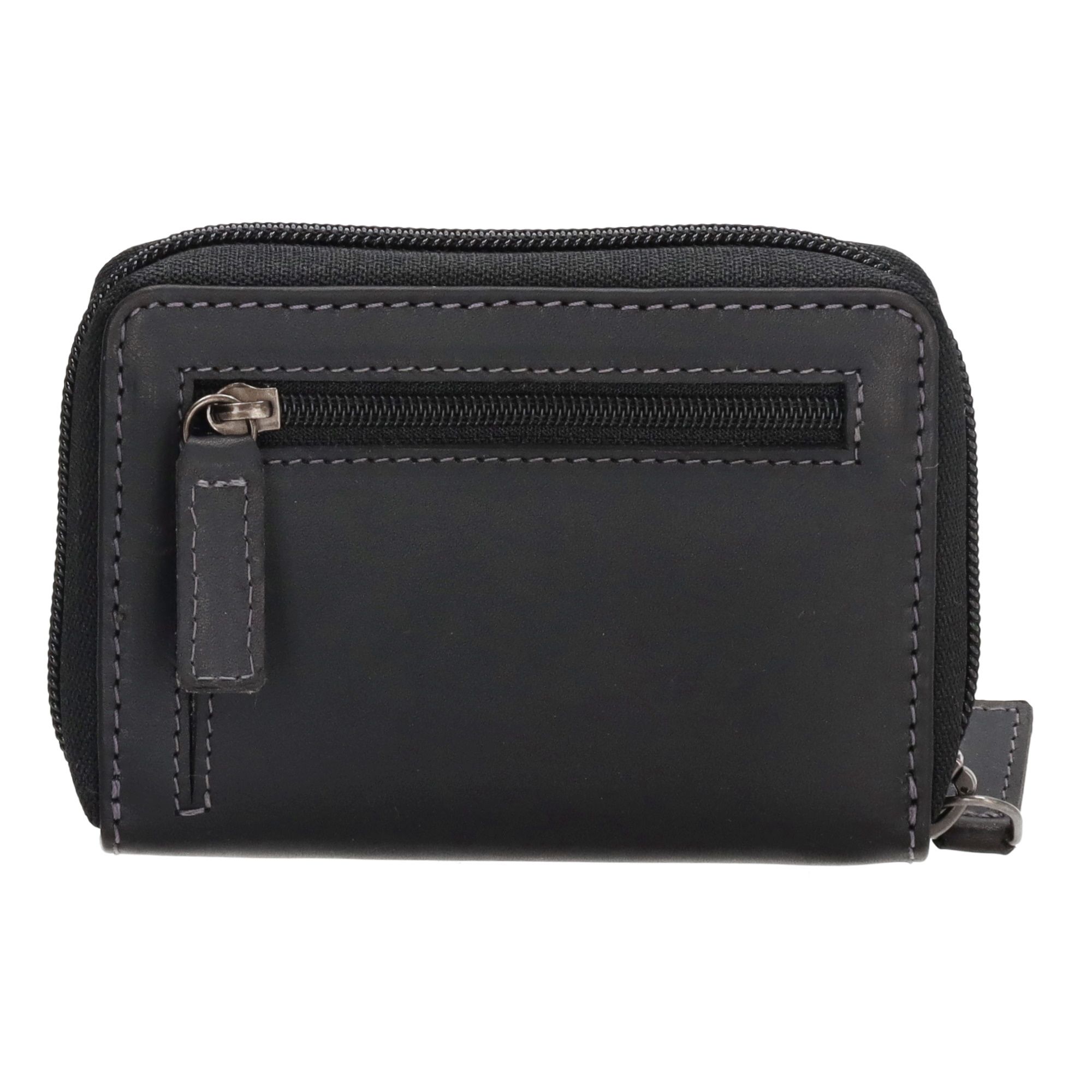 Hide & Stitches Japura Portemonnee Zwart