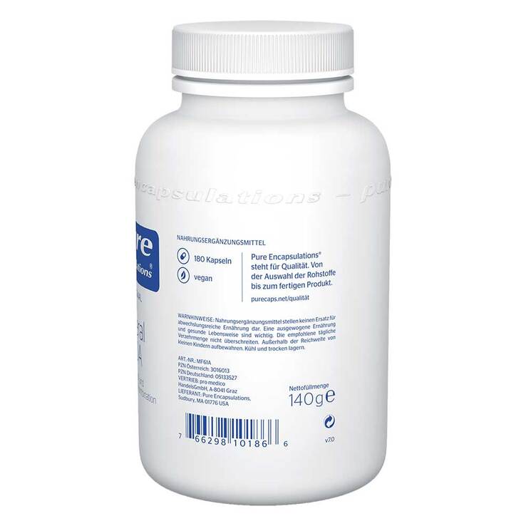 Pure Encapsulations Mineral 650A Kapseln, 180 St