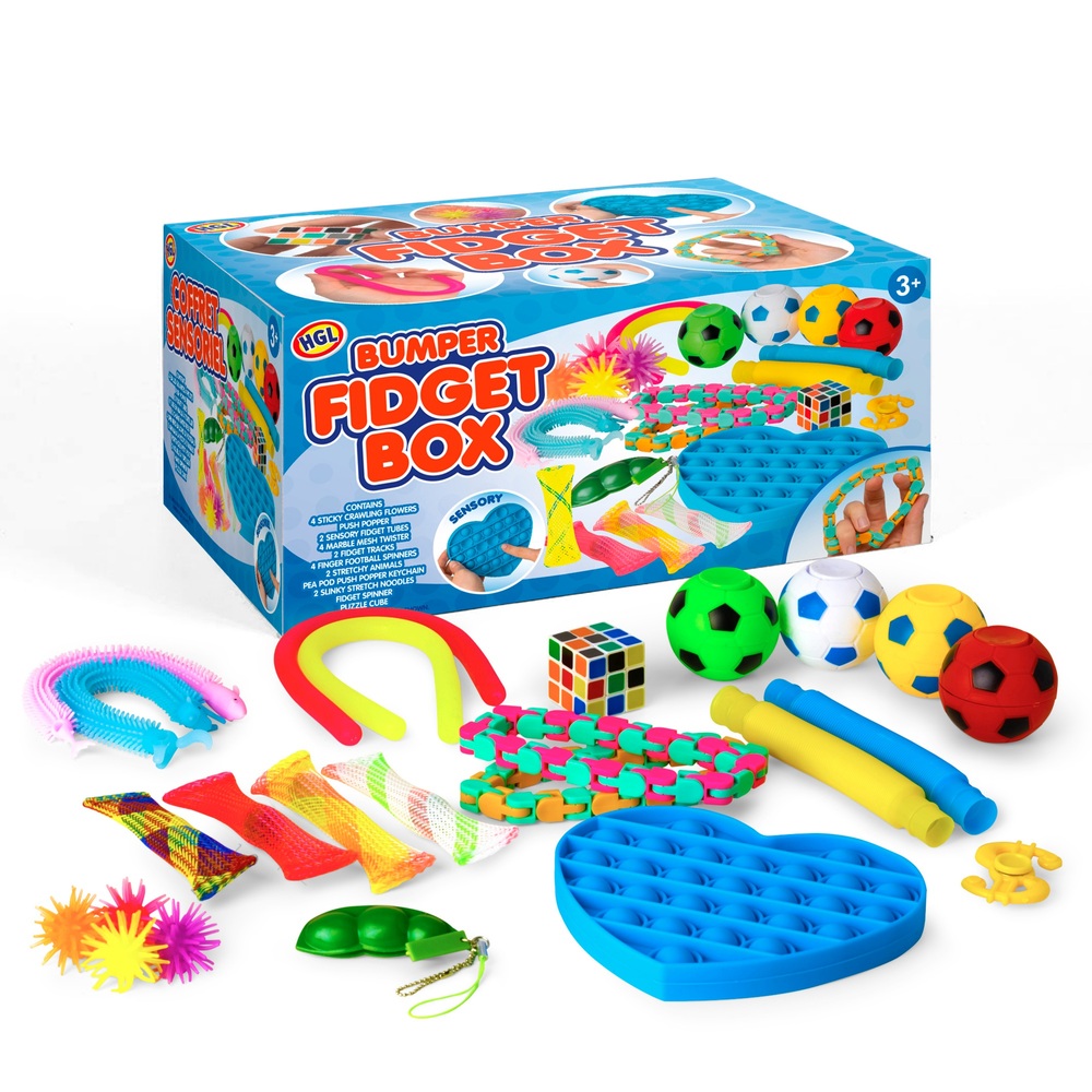 Bumper Fidget Toy Box, 24-teilig