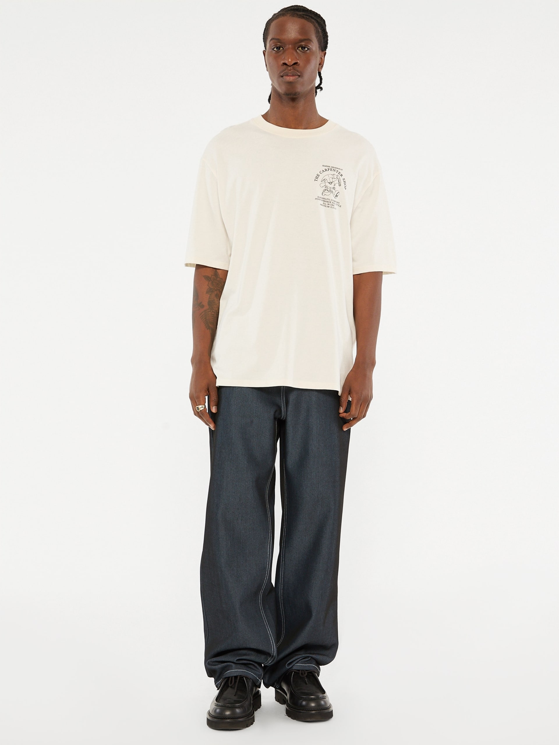 Calça jeans folgada Kit Originals da GUESS