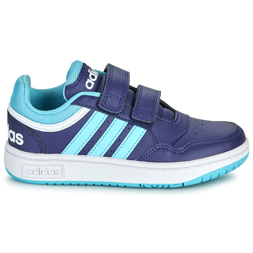 Adidas Sportswear - HOOPS 3.0 CF C - Bleu / Turquoise
