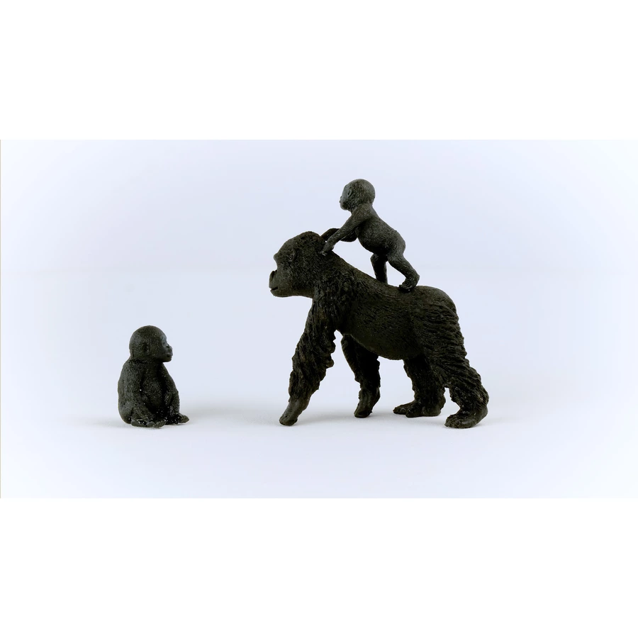 schleich® Flachland Gorilla Familie 42601