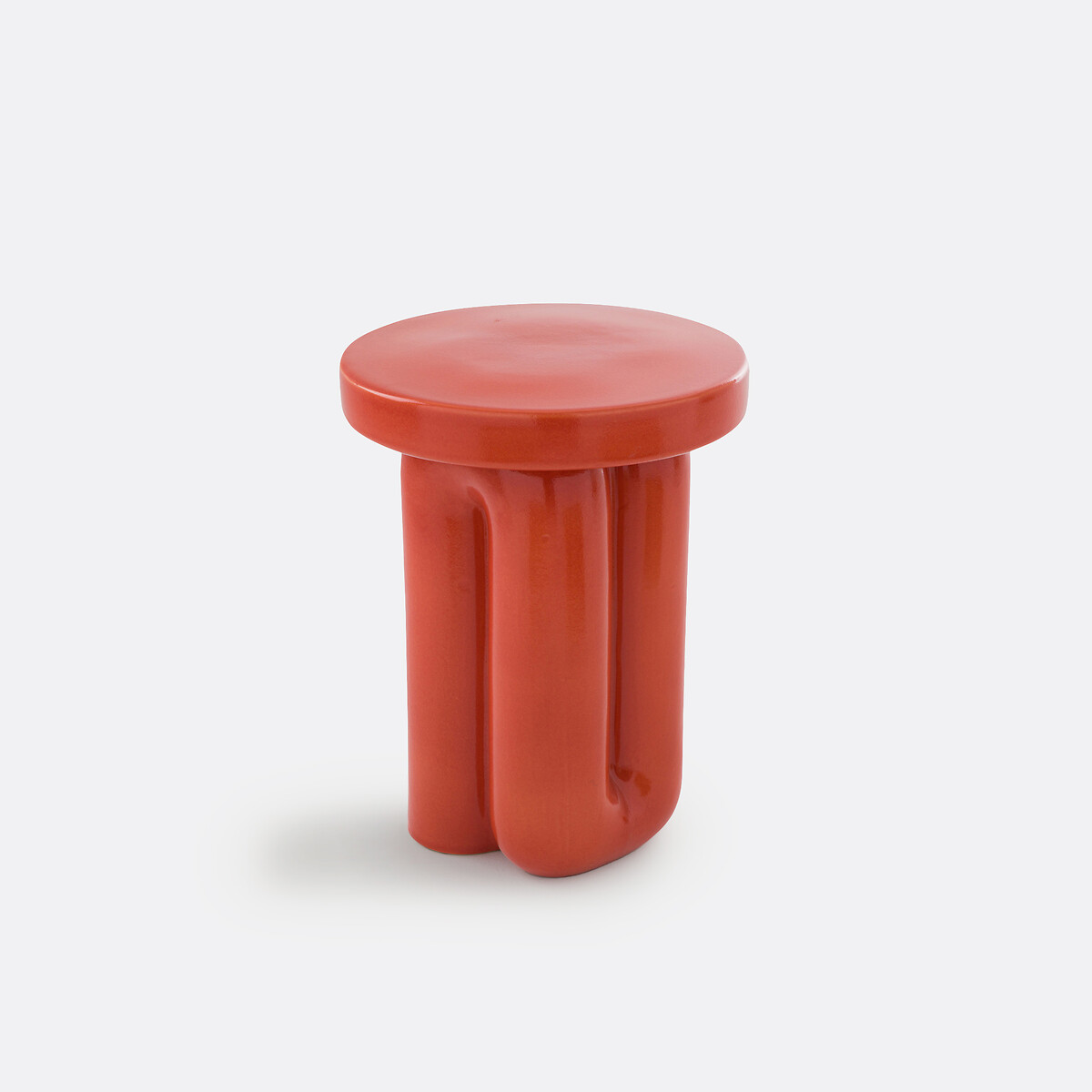 LA REDOUTE INTERIEURS<br>Mesa lateral ou mesa de cabeceira em cerâmica Ornila