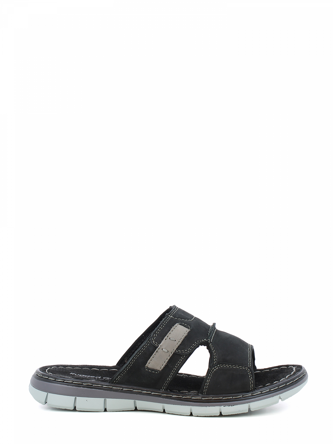 Rugged Gear Comfy Simple Black Sandal
