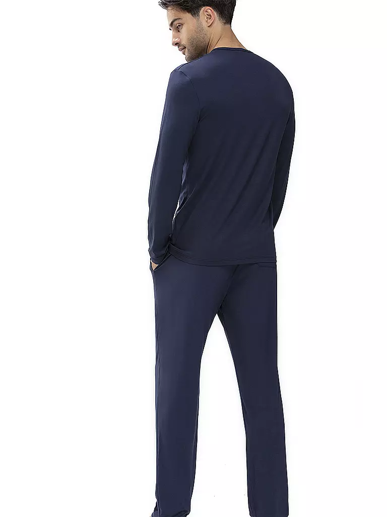 MEY Pyjamahose JEFFERSON yacht blue dunkelblau