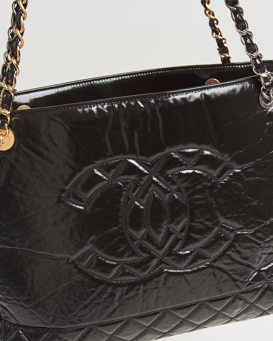 Chanel Pre-Owned Chain Tote Bag Black