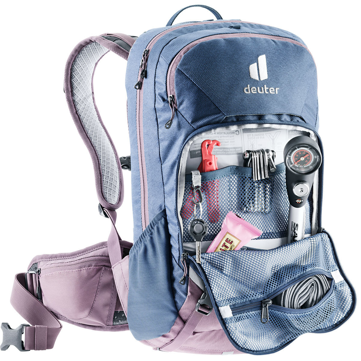 Deuter Attack 14 SL Fietsrugzak Blauw/Paars