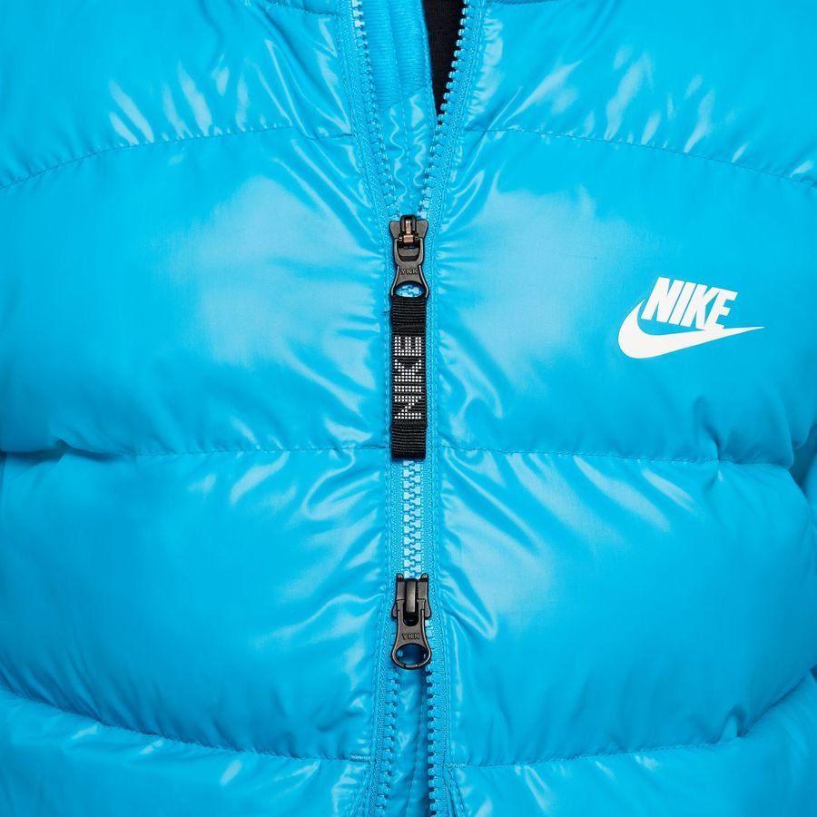 Nike Manteau d'Hiver Doudoune NSW Therma-FIT - Bleu/Blanc Enfant