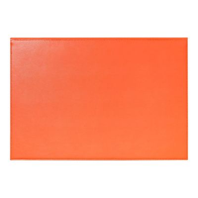 L'Agenda Moderne Satiny - Sous-main simple - 56 x 38 cm - orange - Quo Vadis