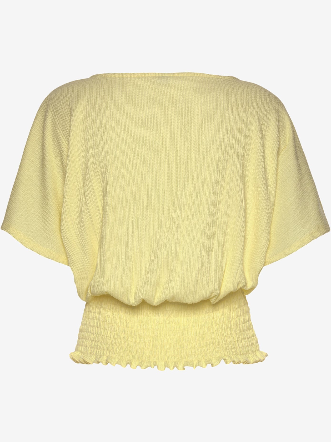 T-shirt en v fausse patte de boutonnage devant
