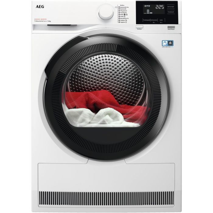 AEG Wärmepumpentrockner Serie 8000 AbsoluteCare® TR8T60687