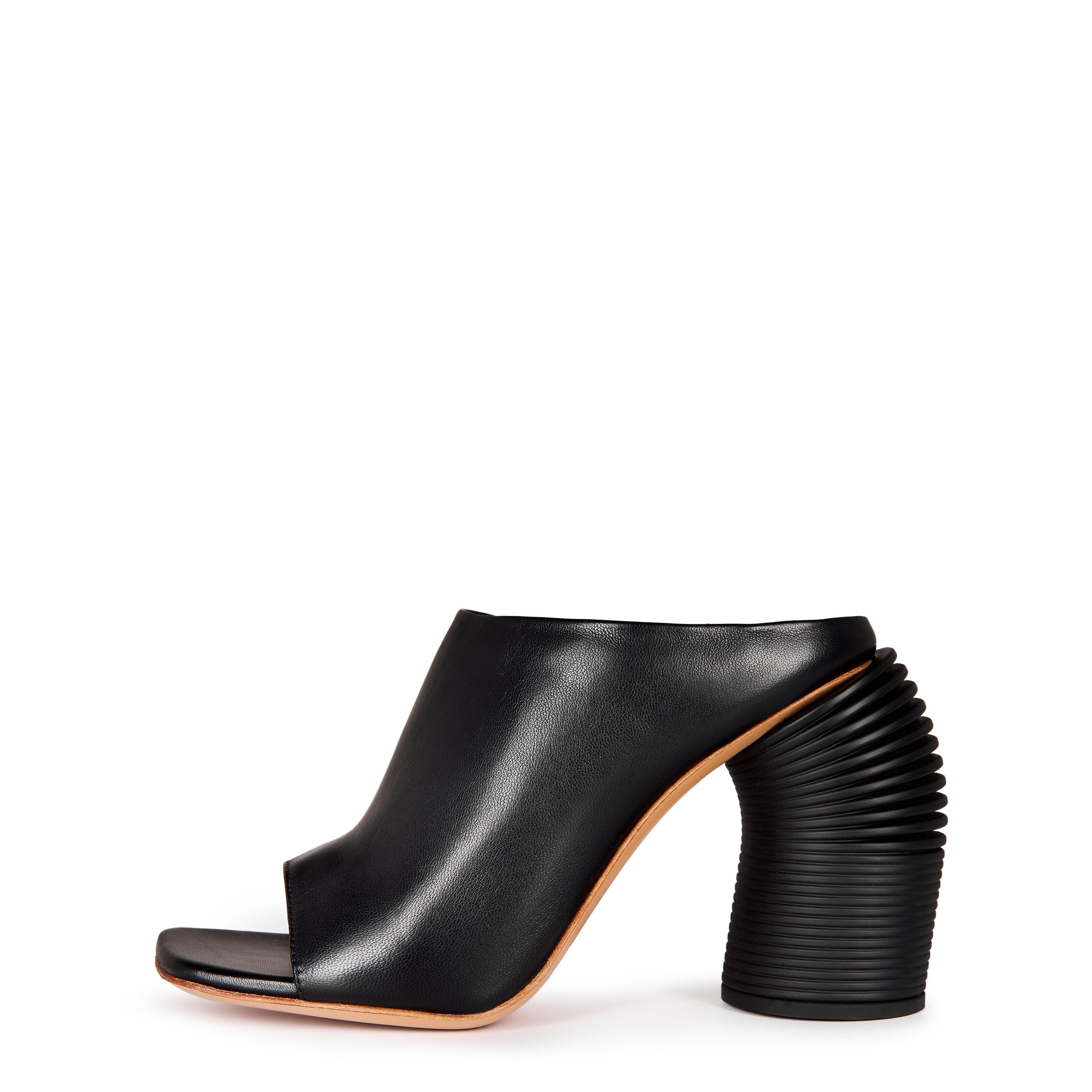 Off White Spring Mules