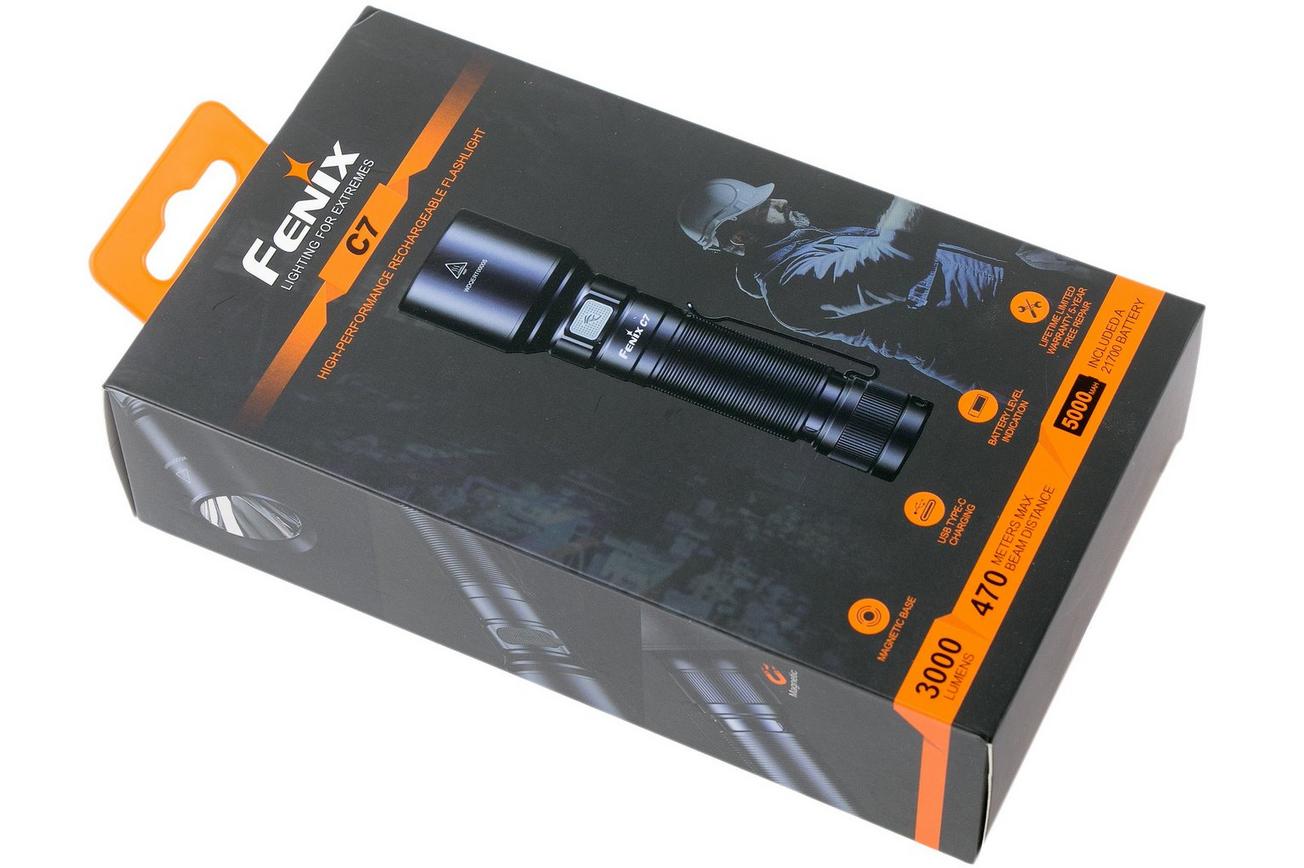 Fenix C7 oplaadbare zaklamp, 3000 lumen