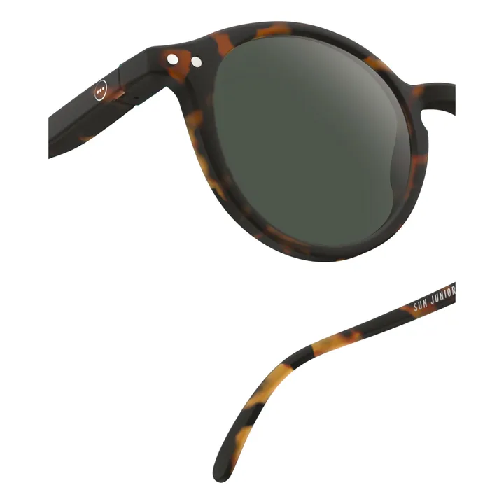 IZIPIZI Lunettes de Soleil #D Tortoise Junior | Marron