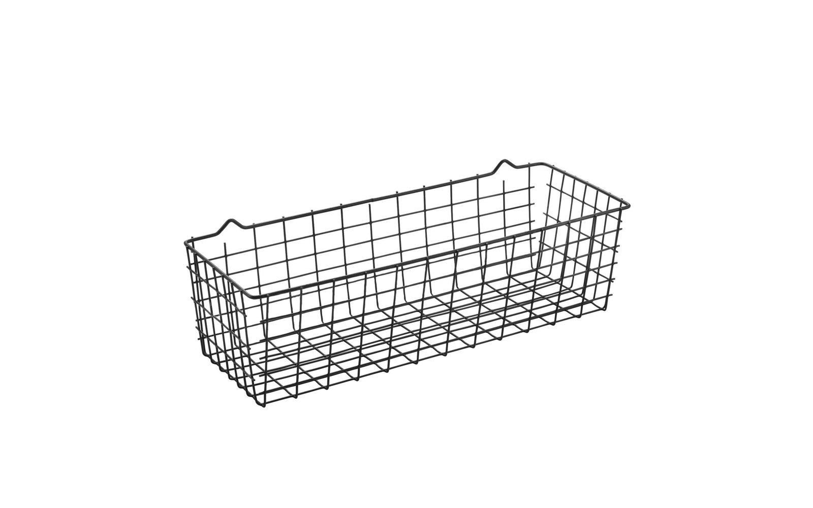 Metaltex Koala Lava Allzweckkorb 33 x 12 x 9 cm Silbermetallic