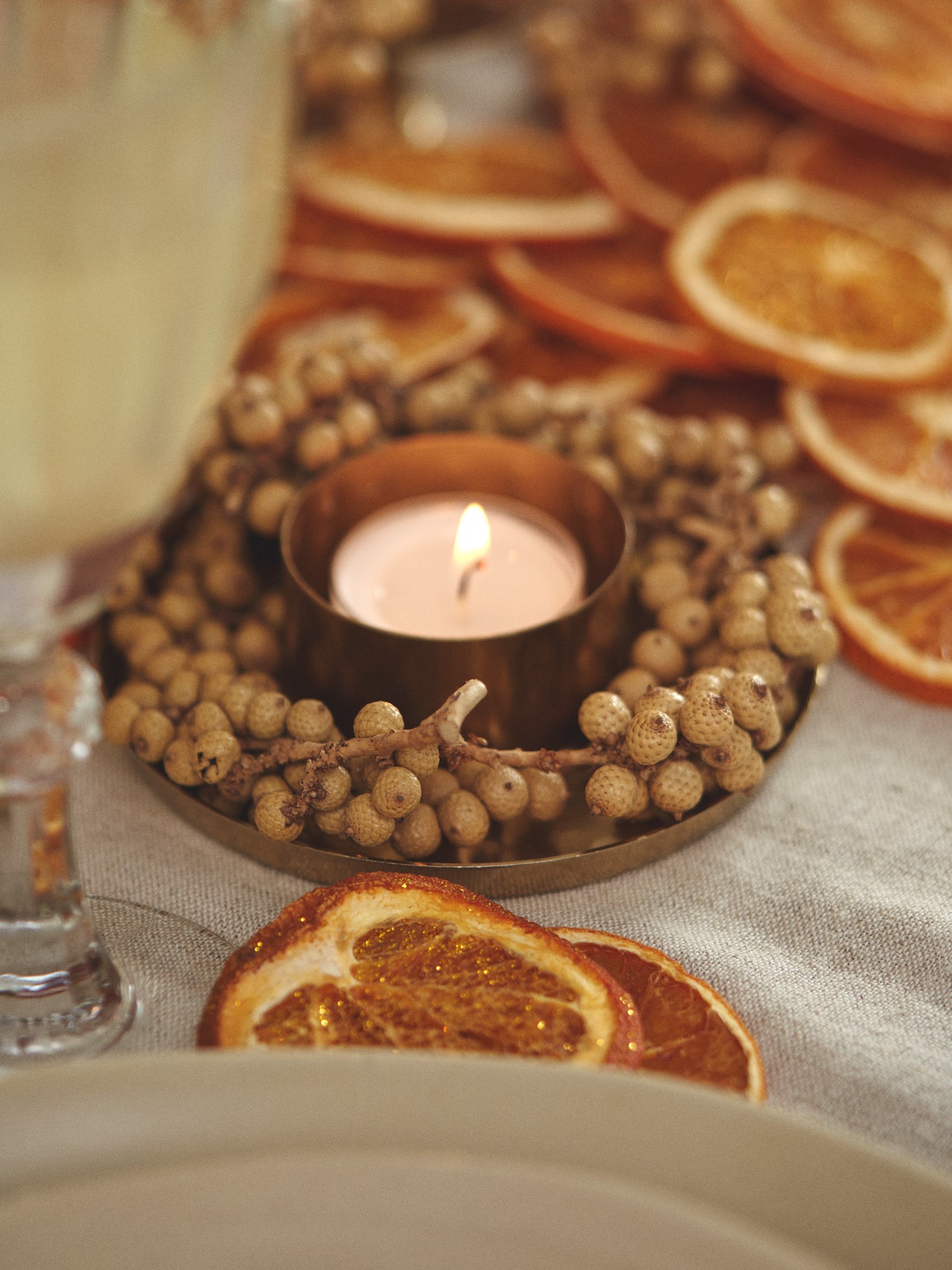 Dekorative peberfrugter | 40 g.  | Light Brown