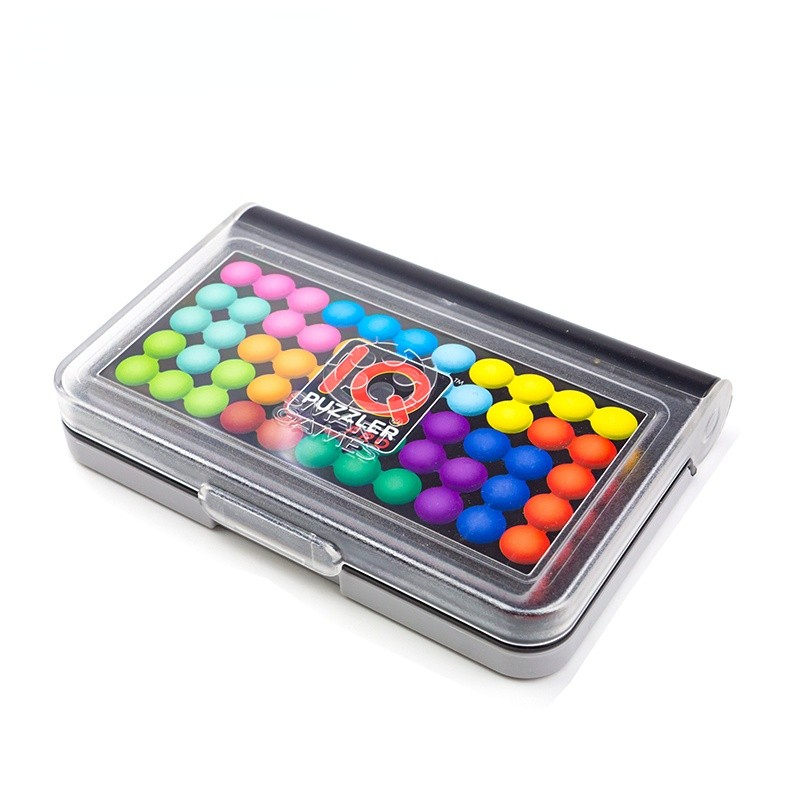 Gedächtnis Spiel 3D IQ Puzzle Gehirn Training Strategiespiel mit 120 Aufgaben - Bunt