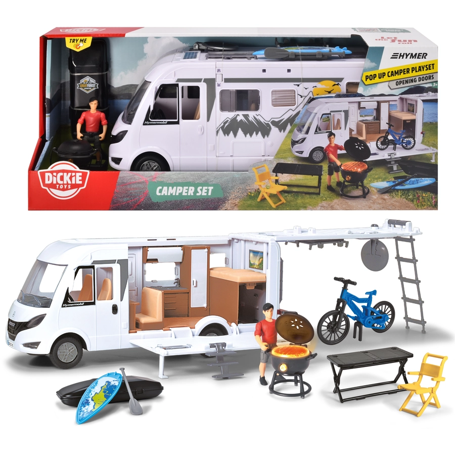 DICKIE Camper Set, Try Me