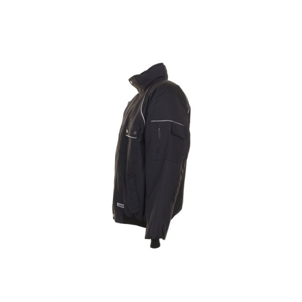 2184 Canvas 320 Pilotjakke - Sort