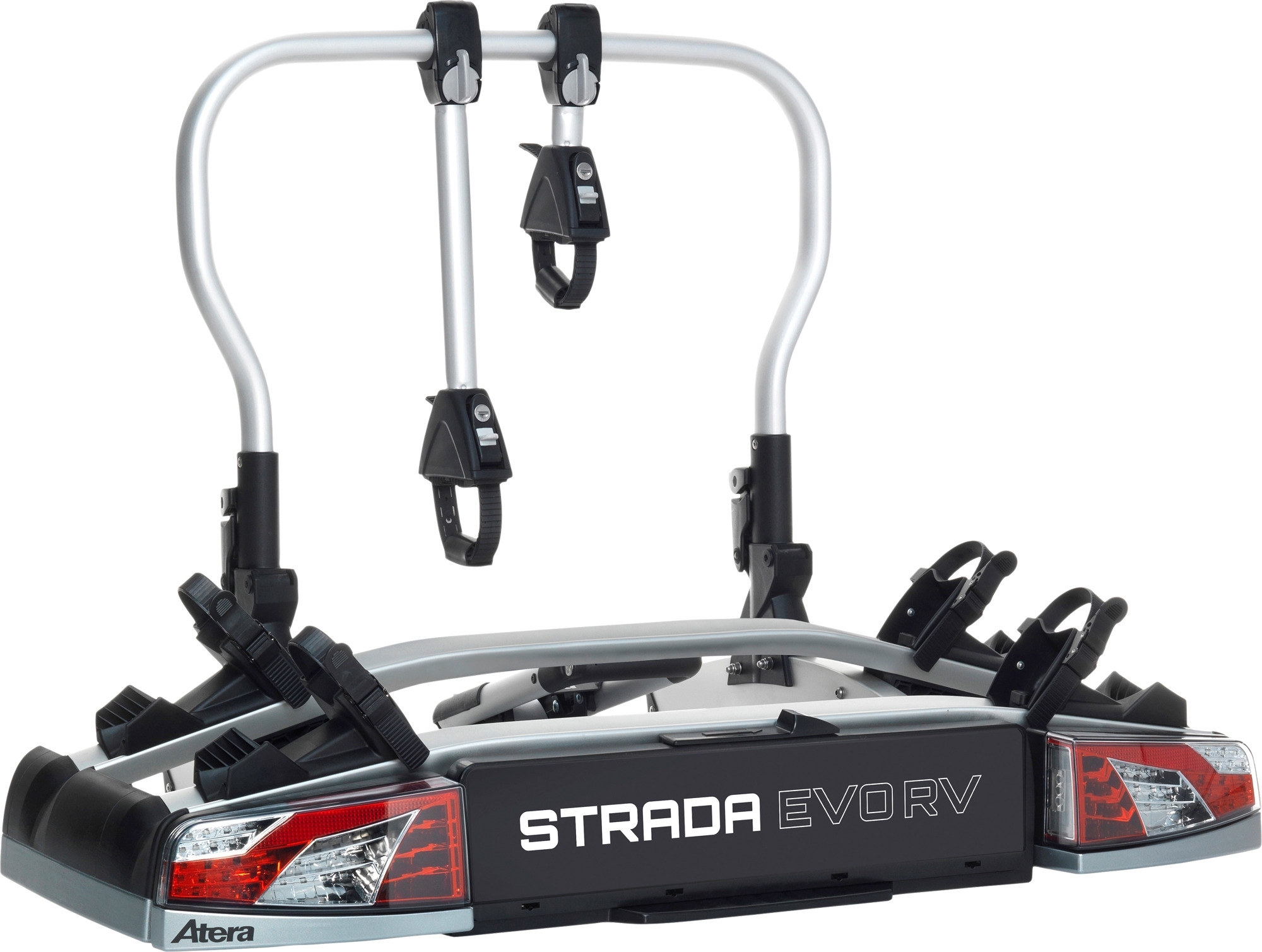 Fahrradheckträger Strada EVO RV ‒ Ideal für Flügeltüren und große Heckklappen