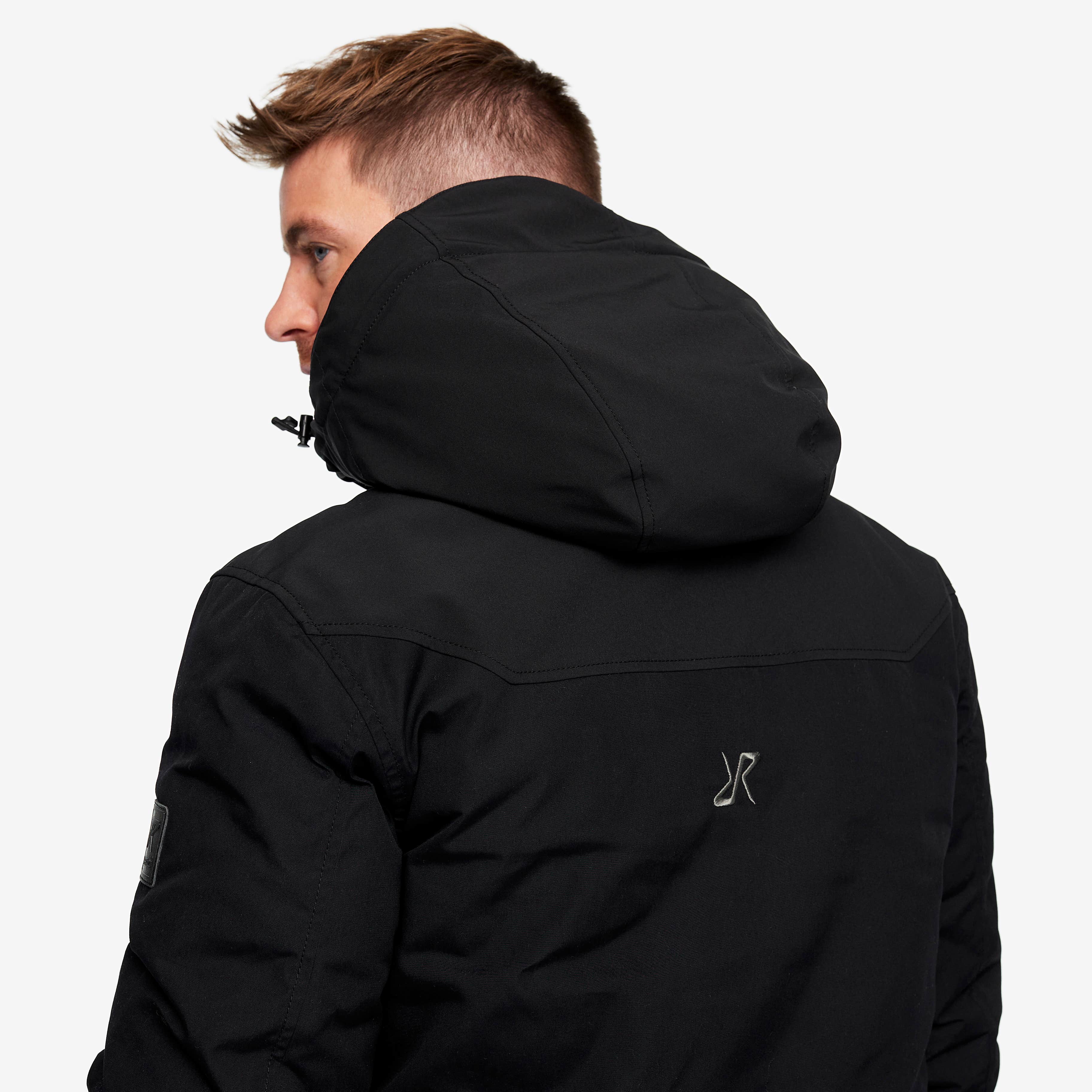 Outdoor Parka Herre Black