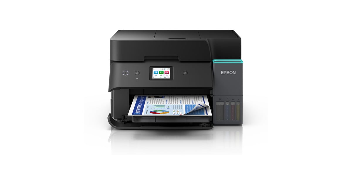 EpsonEcoTank ET-4950 all-in-one inkjetprinter  (Zwart, Faxen, Scannen, Kopiëren, wifi, inclusief tot 3 jaar inkt)
