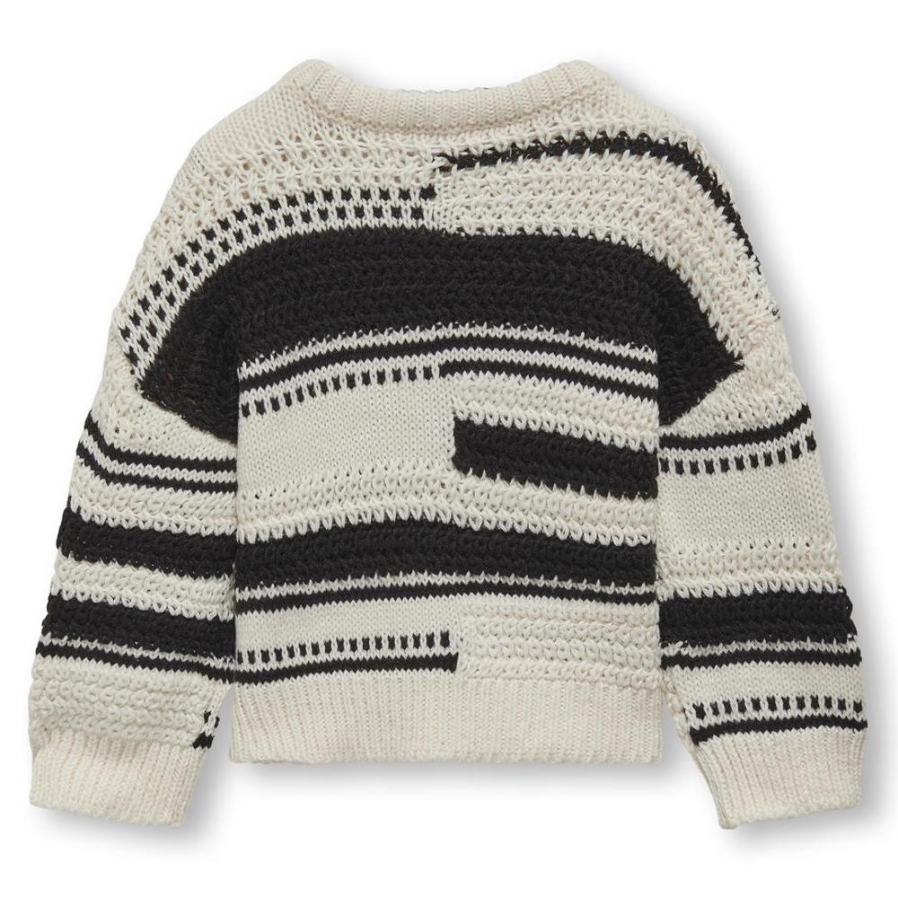 Kids ONLY Pull Noir/Blanc Fille Kids ONLY Gsutha