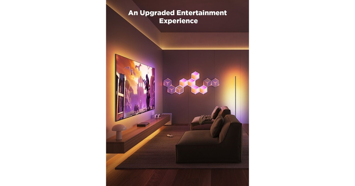 GoveeGlide Hexagon Light Panels Ultra - 7-pack sfeerverlichting  (2,4GHz wifi, Bluetooth)