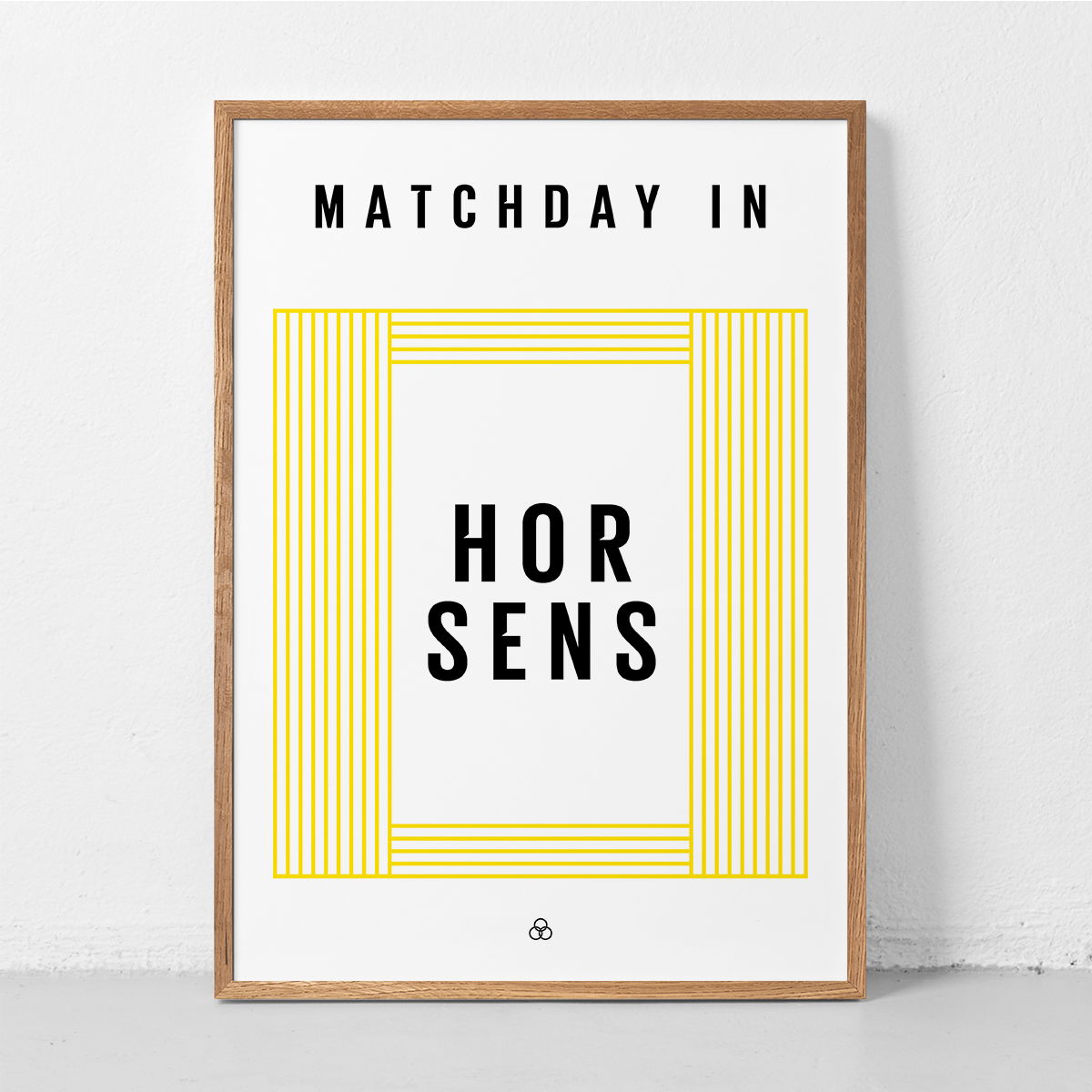 AC Horsens Plakat Stadion 50x70 cm