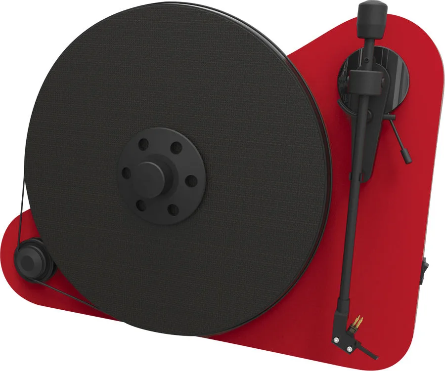 Pro-Ject Vertical Turntable E droitier OM5e Rouge Platines vinyle hi-fi