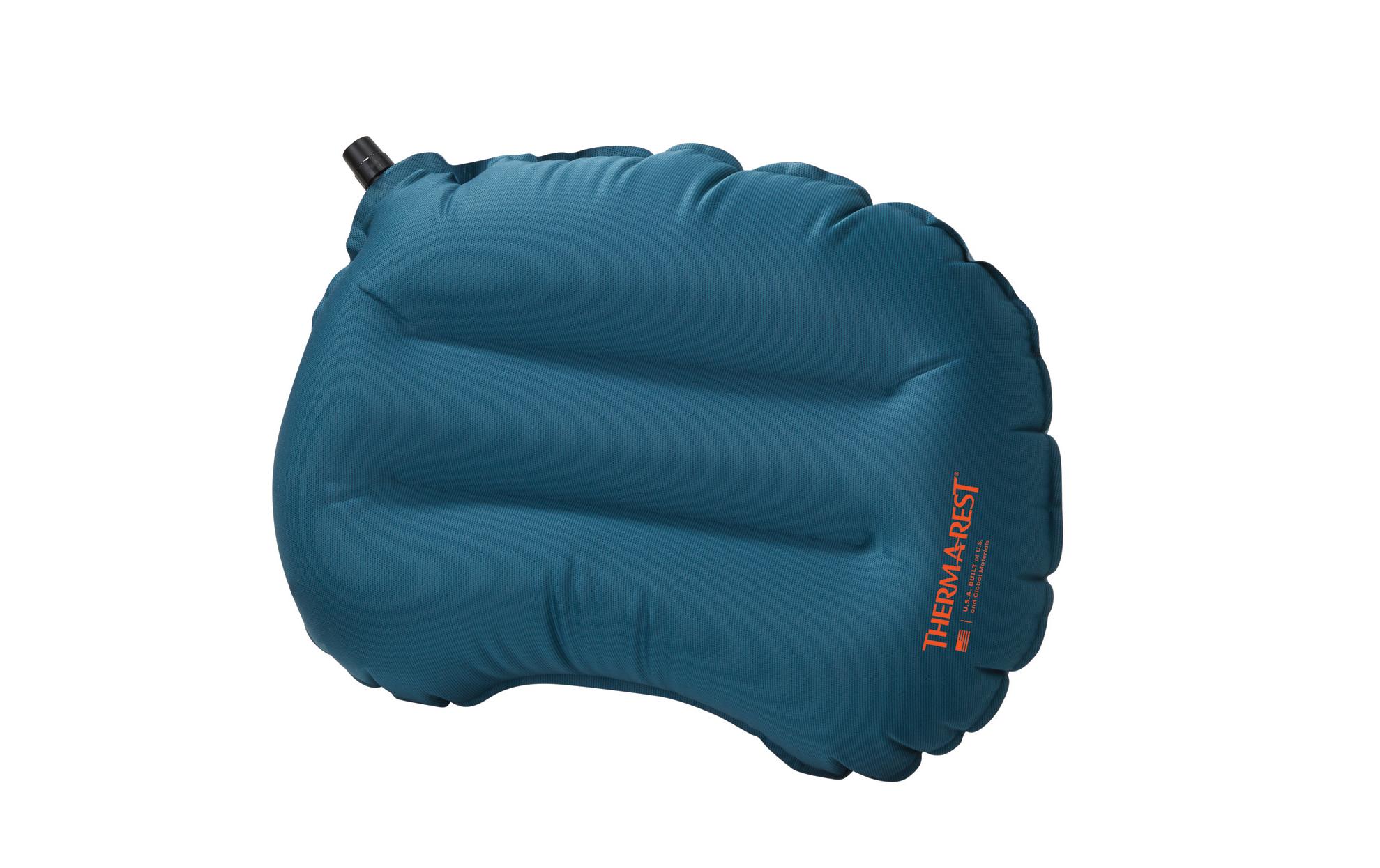 Campingkissen Airhead Lite Deep PacificLuftkissen aus Stretch-Strickmaterial