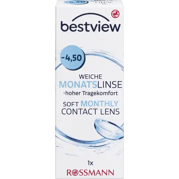 weiche Monatslinse -4,50