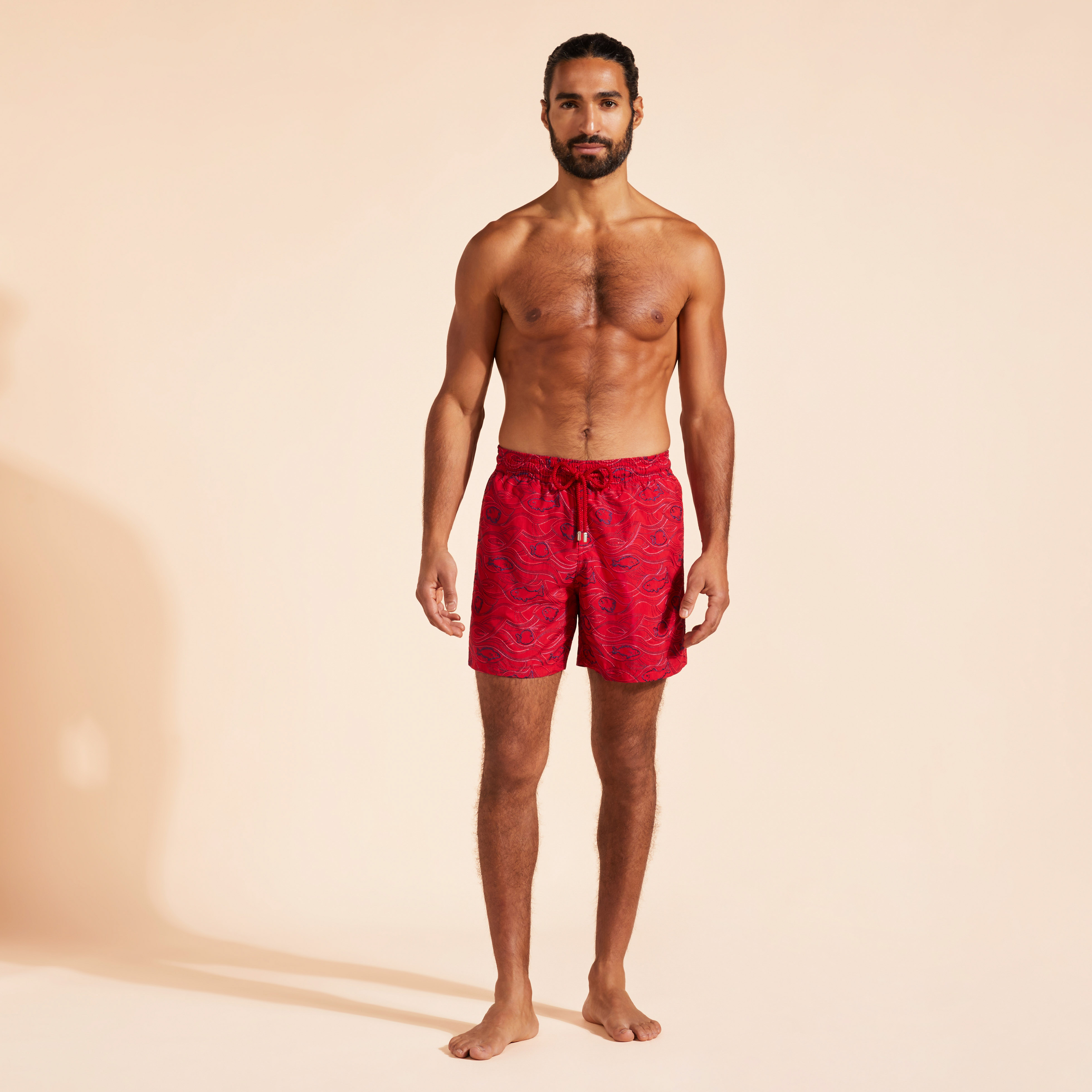 Maillot de bain homme brodé Aquarium - Édition Limitée