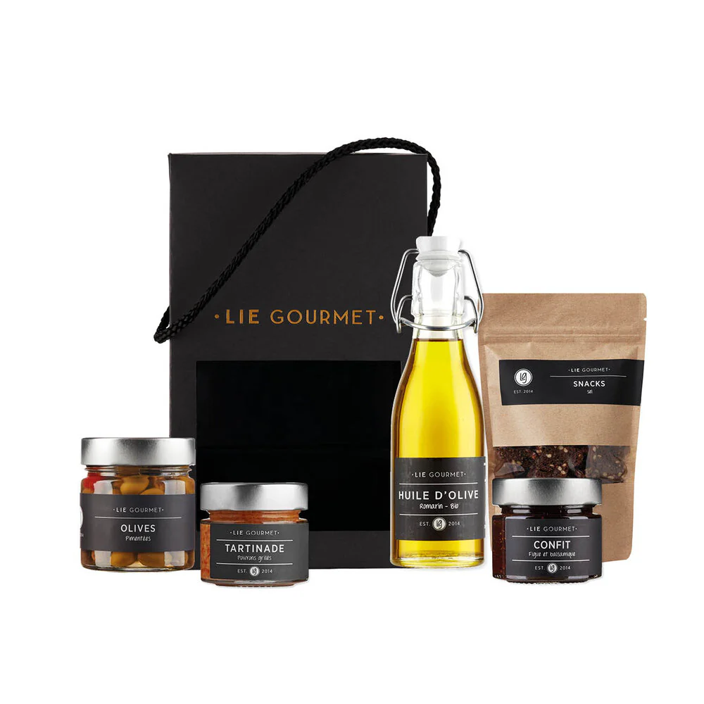 Lie Gourmet  Gavepose, The Ultimate Snacker - 5 produkter