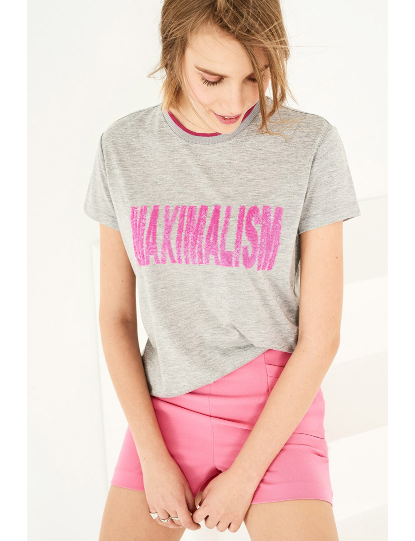 Gray Women's T-Shirt