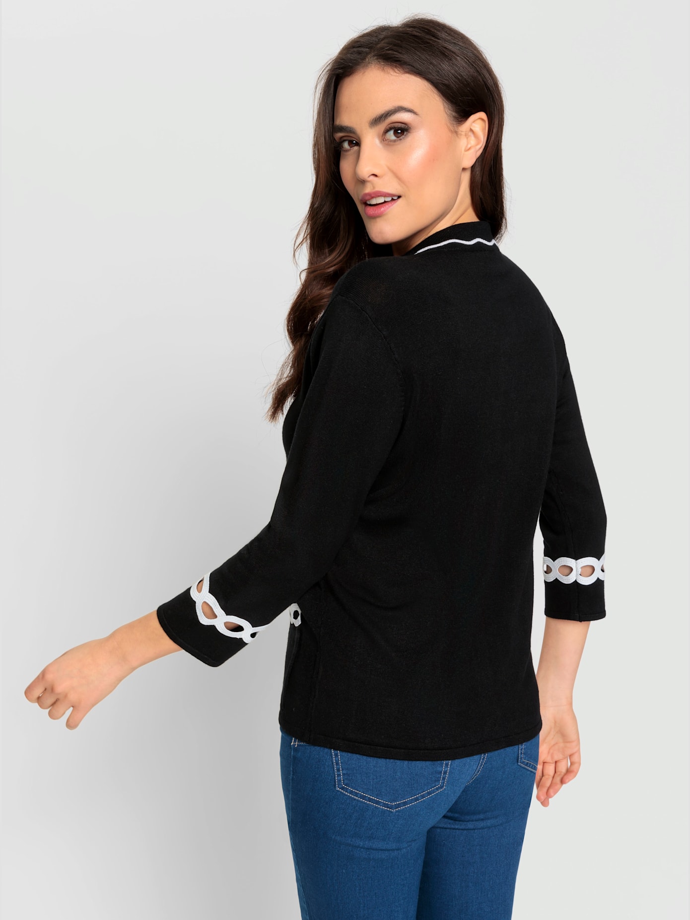Veste en tricot qualité viscose douce