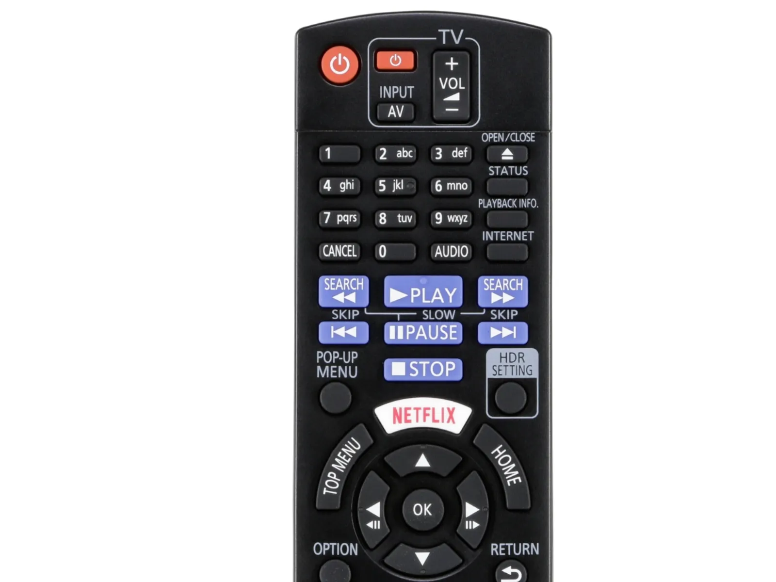 Panasonic DP-UB424 - 3D Blu-ray-skivespiller - Eksklusiv - DLNA, Wi-Fi - sort
