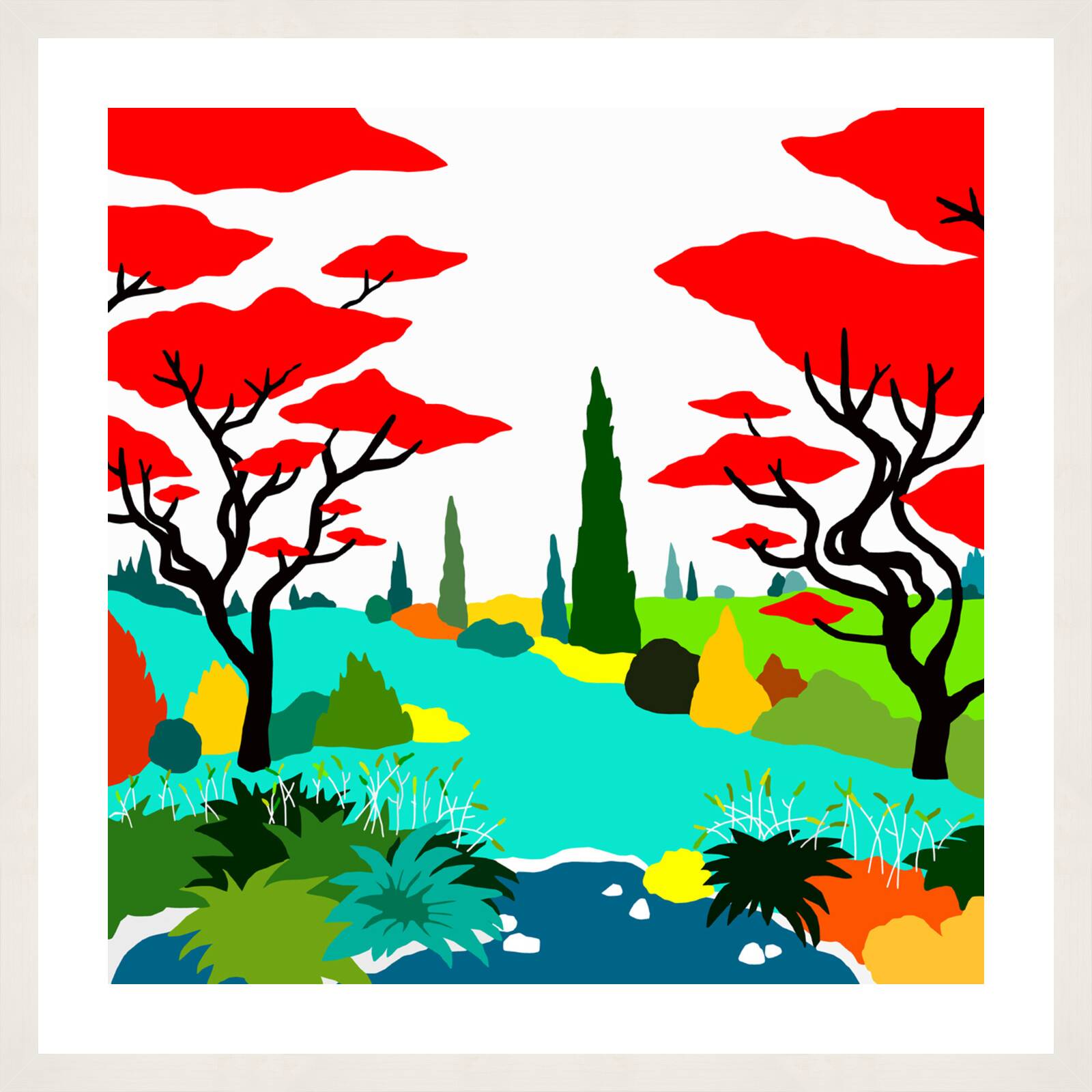The Pond by Alejos Lorenzo Vergara - Limited Edition. Edition of: 150. Signed.