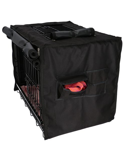 Adori Benchhoes Zwart - Hondenbench