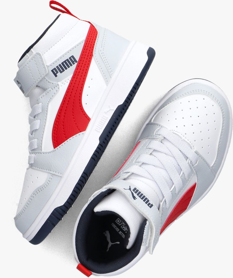 PUMA witte puma hoge sneaker rebound v6 mid