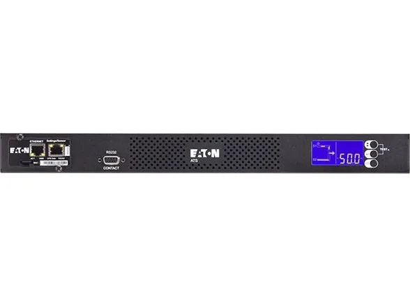 Eaton ATS 16 Netpack - Redundant switch (rackversion) - AC 208/220/230/240 V - Ethernet - output-stikforbindelser: 9 - 1U
