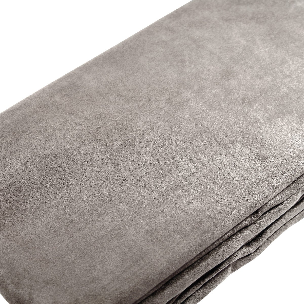 Beautissu Romantica bedsprei, suède look, 210x280cm, grijs