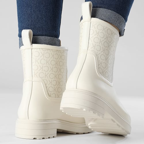 Bottes Femme Essential Rainboot Mono Mix 1695 Dark Ecru