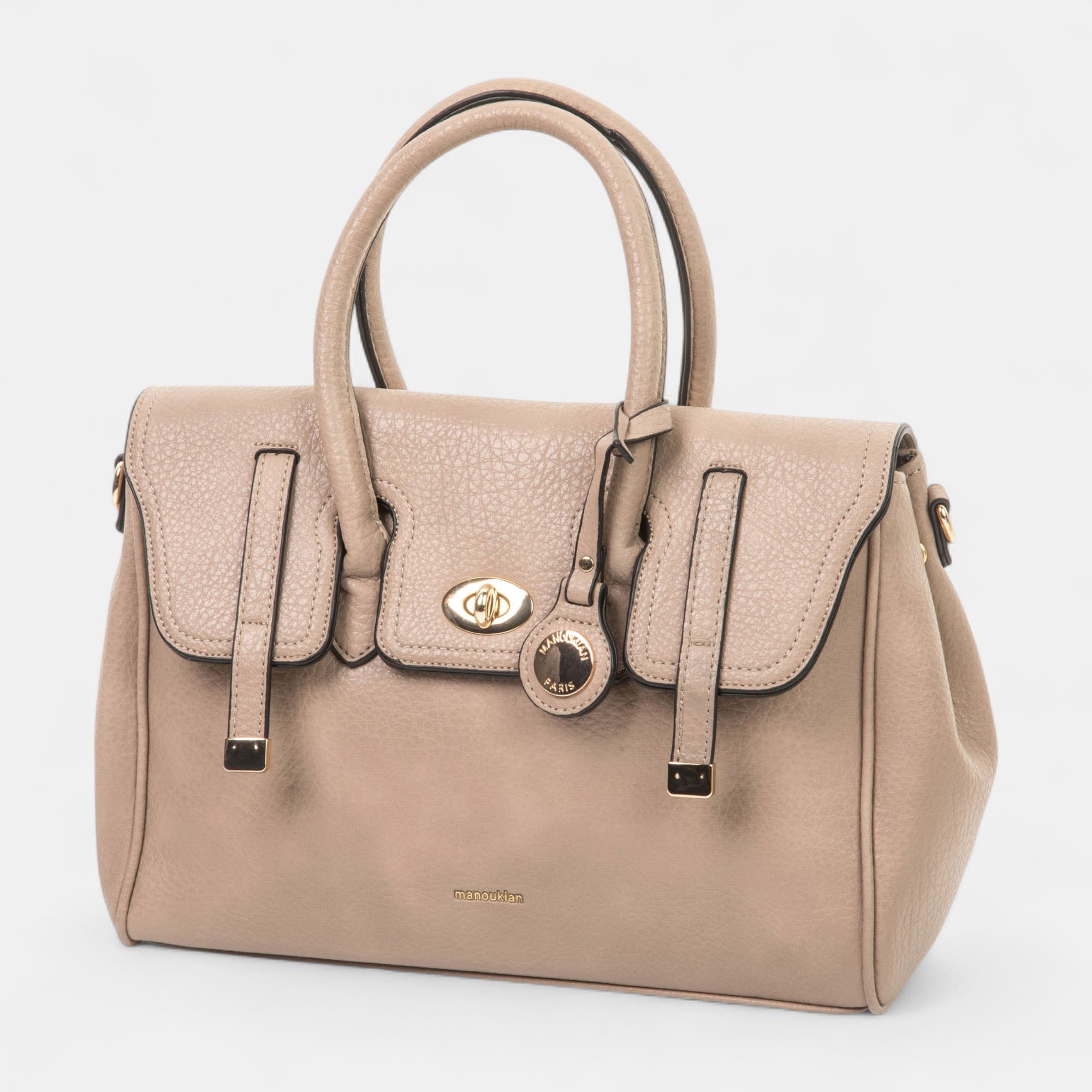 Sac à main taupe