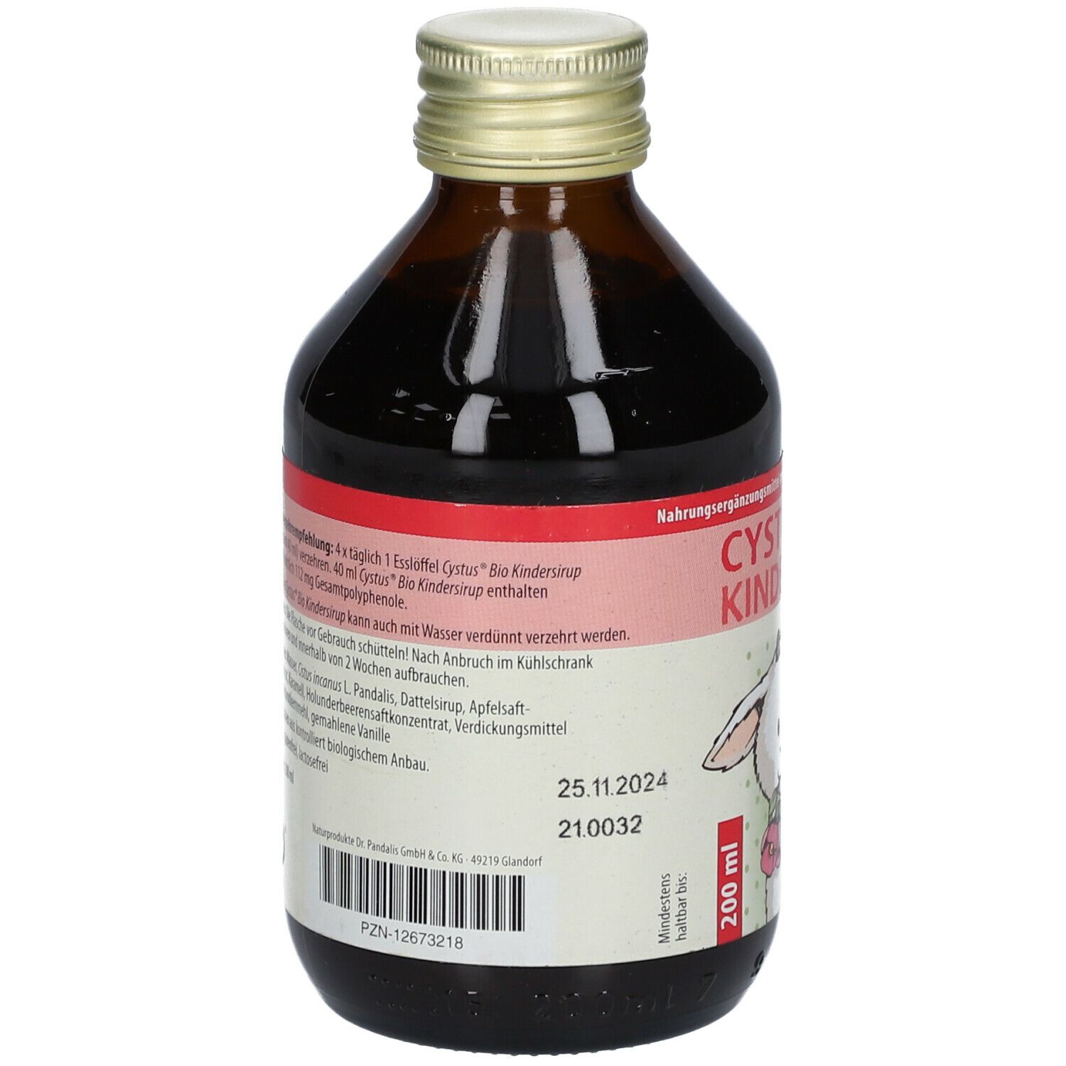 CYSTUS® Bio Kindersirup