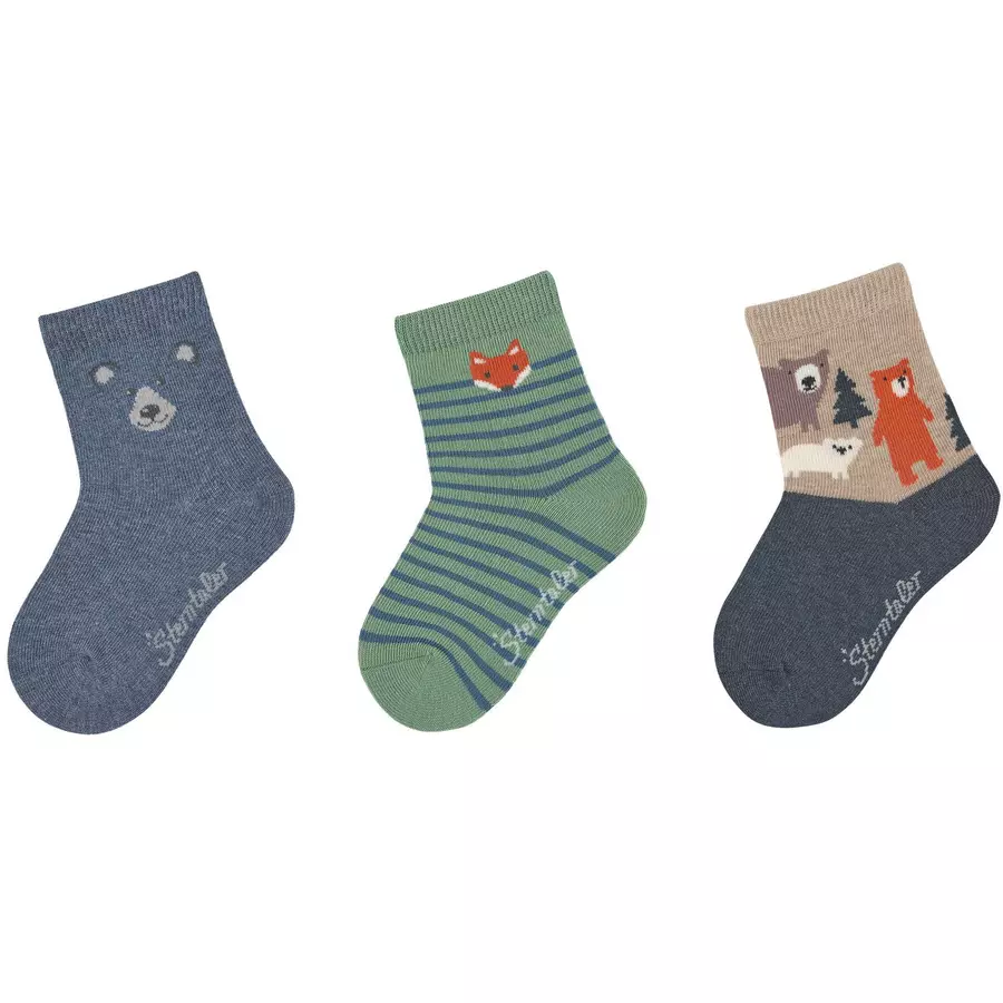 Sterntaler Söckchen 7er-Box blau melange